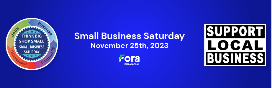 Small Business Saturday is November 25, 2023