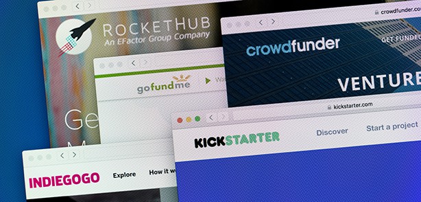 Crowdfunding Indiegogo Kickstarts and Others